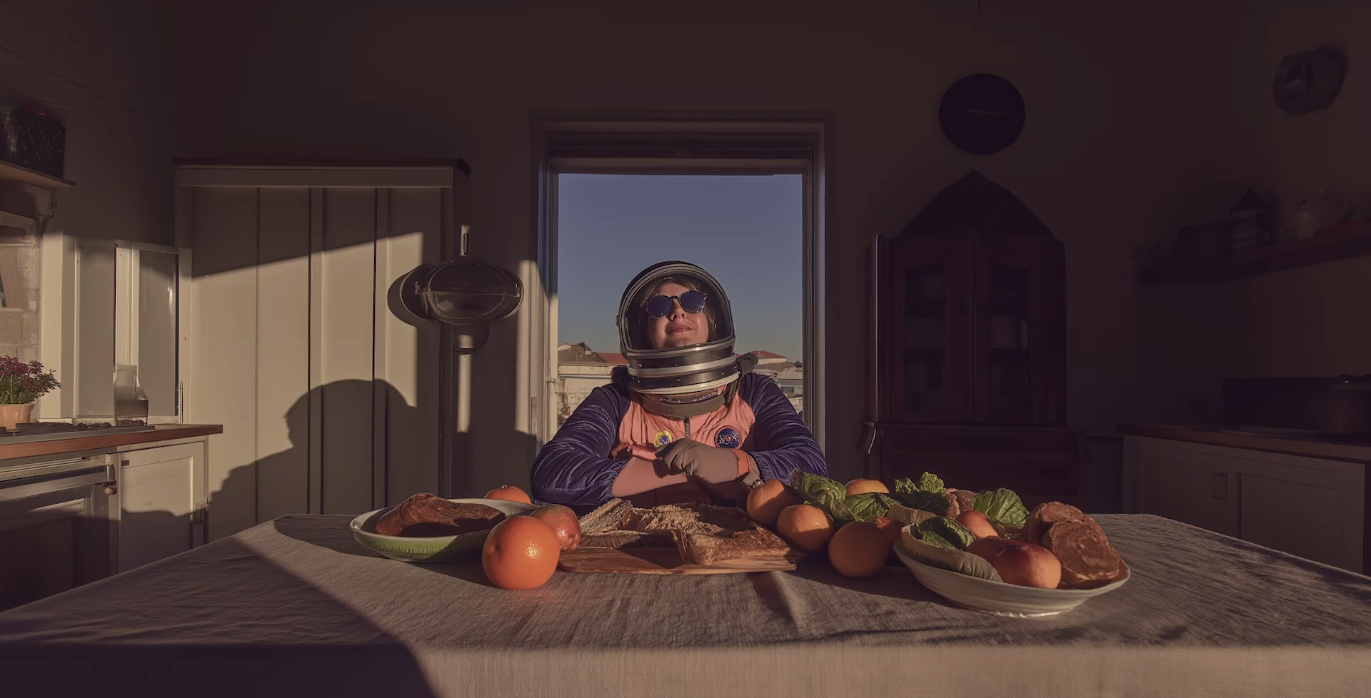 Astronaut Kitchen Scene